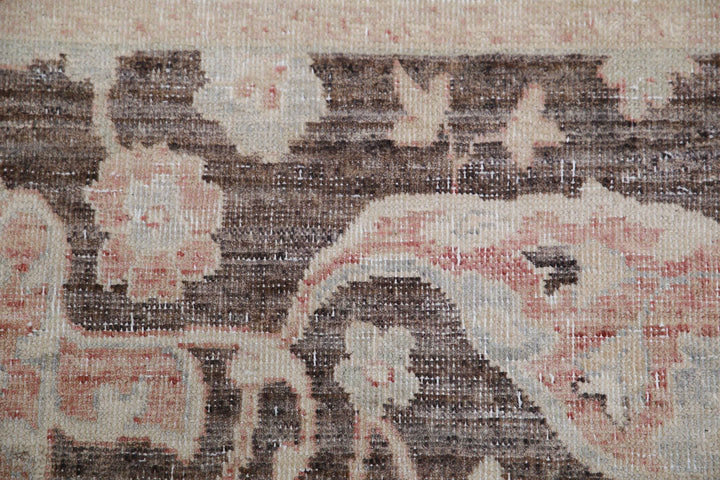 Ivory Afghan Serenity Rug 8' 8" x 11' 5" Hand-Knotted | No. AT72495