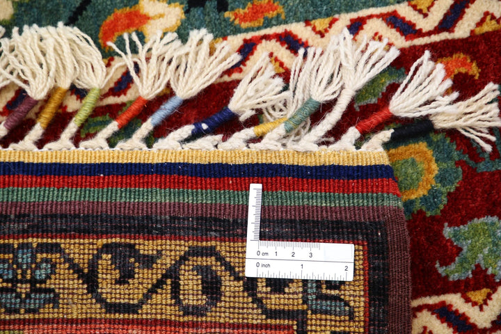 Afghan Shaal Rug 8' 0" x 10' 5" Hand-Knotted | No. AT72510