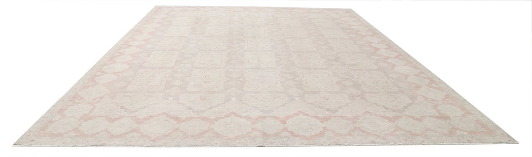 Brown Afghan Serenity Rug 9' 11" x 14' 2" Hand-Knotted | No. AT72620