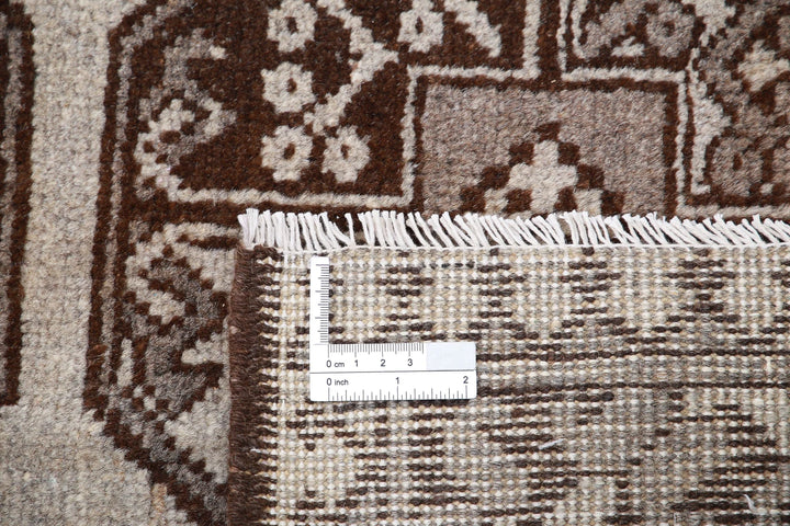 Afghan Revival Rug 6'6" x 8'1" Hand-Knotted | No. AT72751