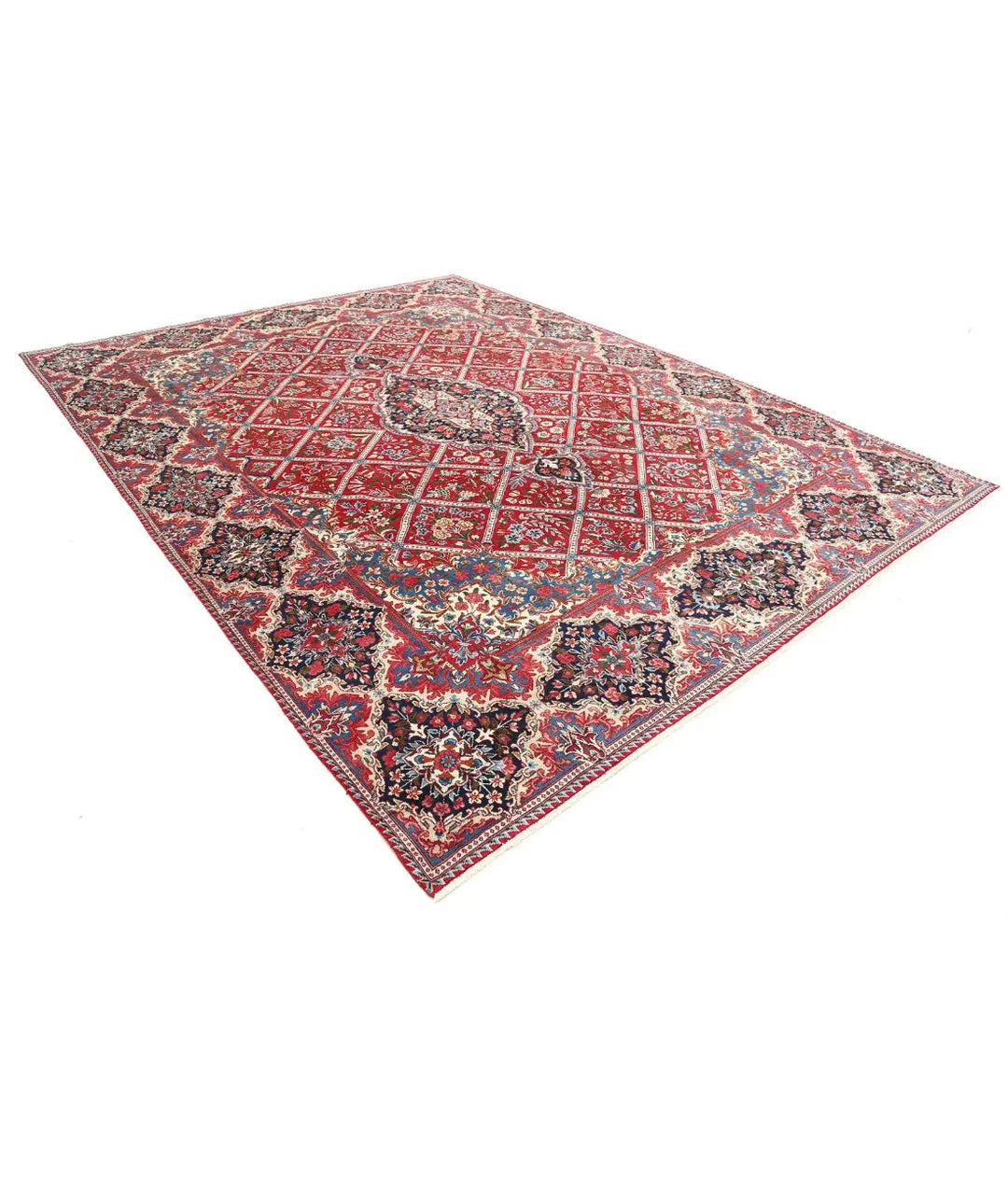 Persian Kerman Rug 9' 9" x 12' 9" Hand-Knotted | No. AT72818
