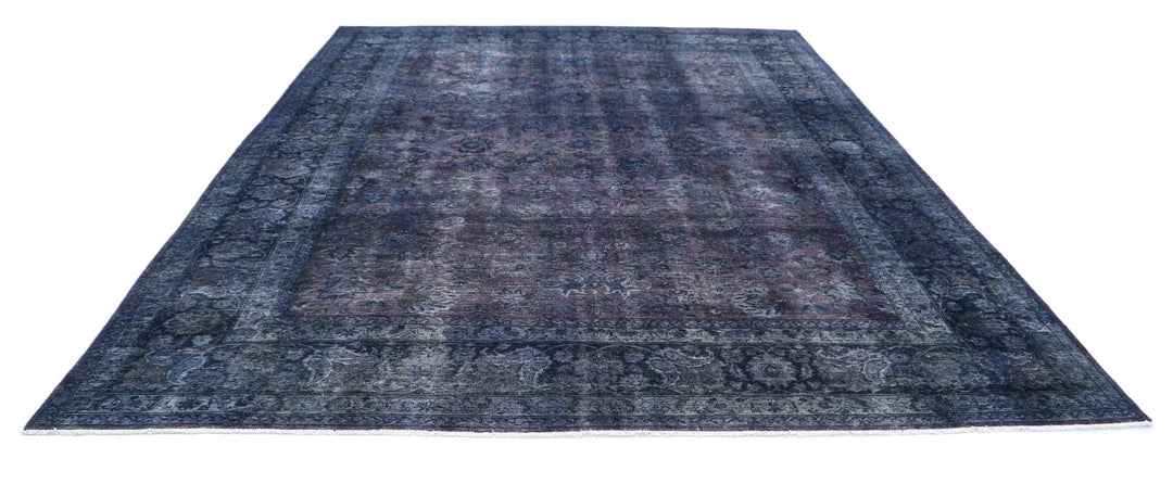 Persian Overdye Rug 9' 9" x 12' 10" Hand-Knotted | No. AT73058