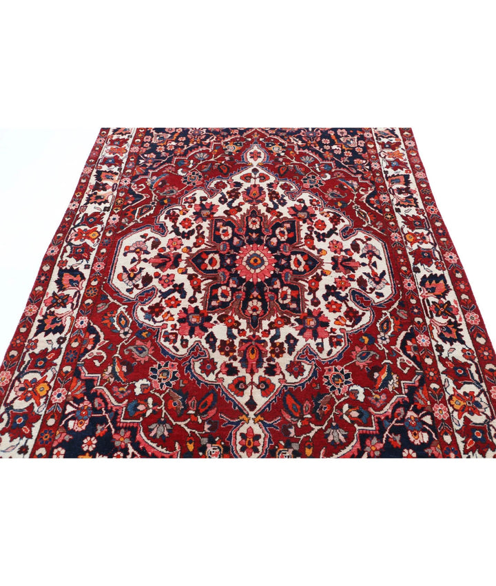 Persian Bakhtiari Rug 5' 3" x 8' 1" Hand-Knotted | No. AT73060