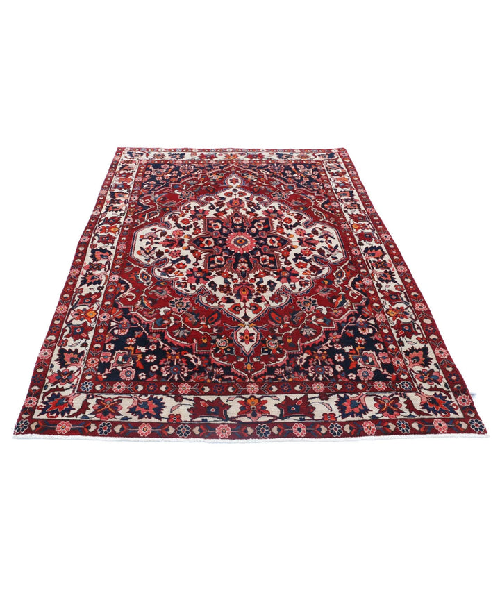 Persian Bakhtiari Rug 5' 3" x 8' 1" Hand-Knotted | No. AT73060