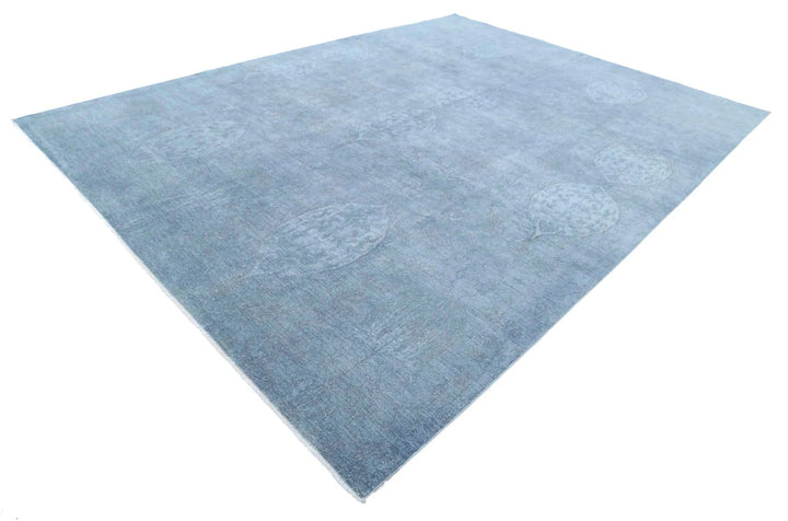 Afghan Overdye Rug 10' 0" x 13' 5" Hand-Knotted | No. AT73133