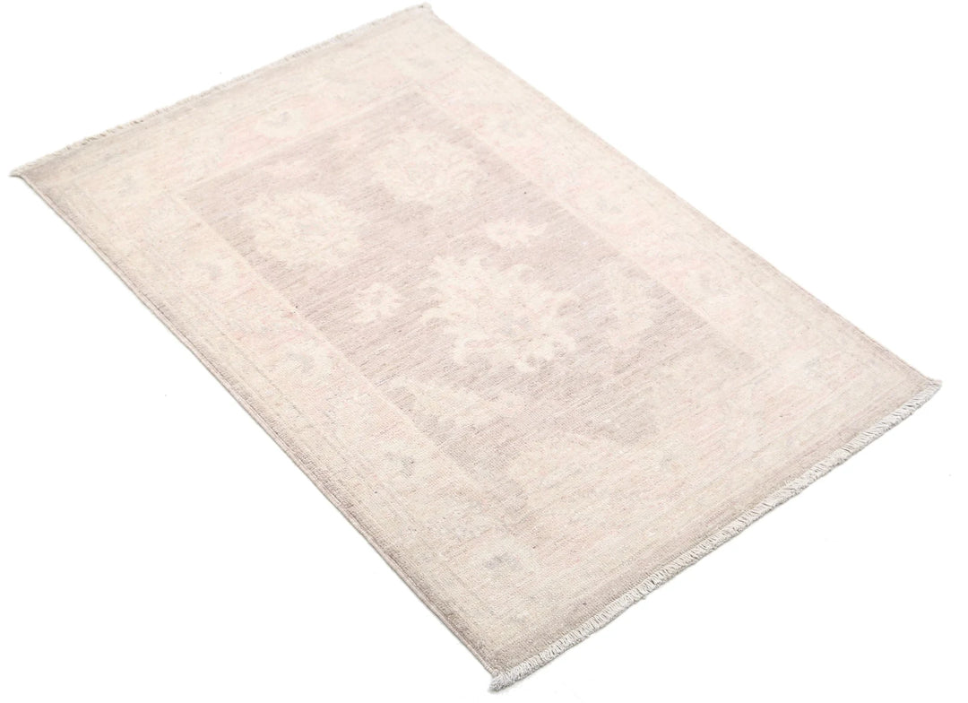Afghan Serenity Rug 2' 1" x 3' 1" Hand-Knotted | No. AT73379