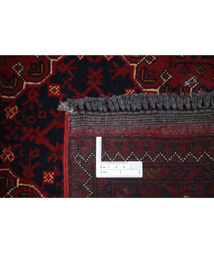 Afghan Khamyab Rug 3' 4" x 6' 2" Hand-Knotted | No. AT73497