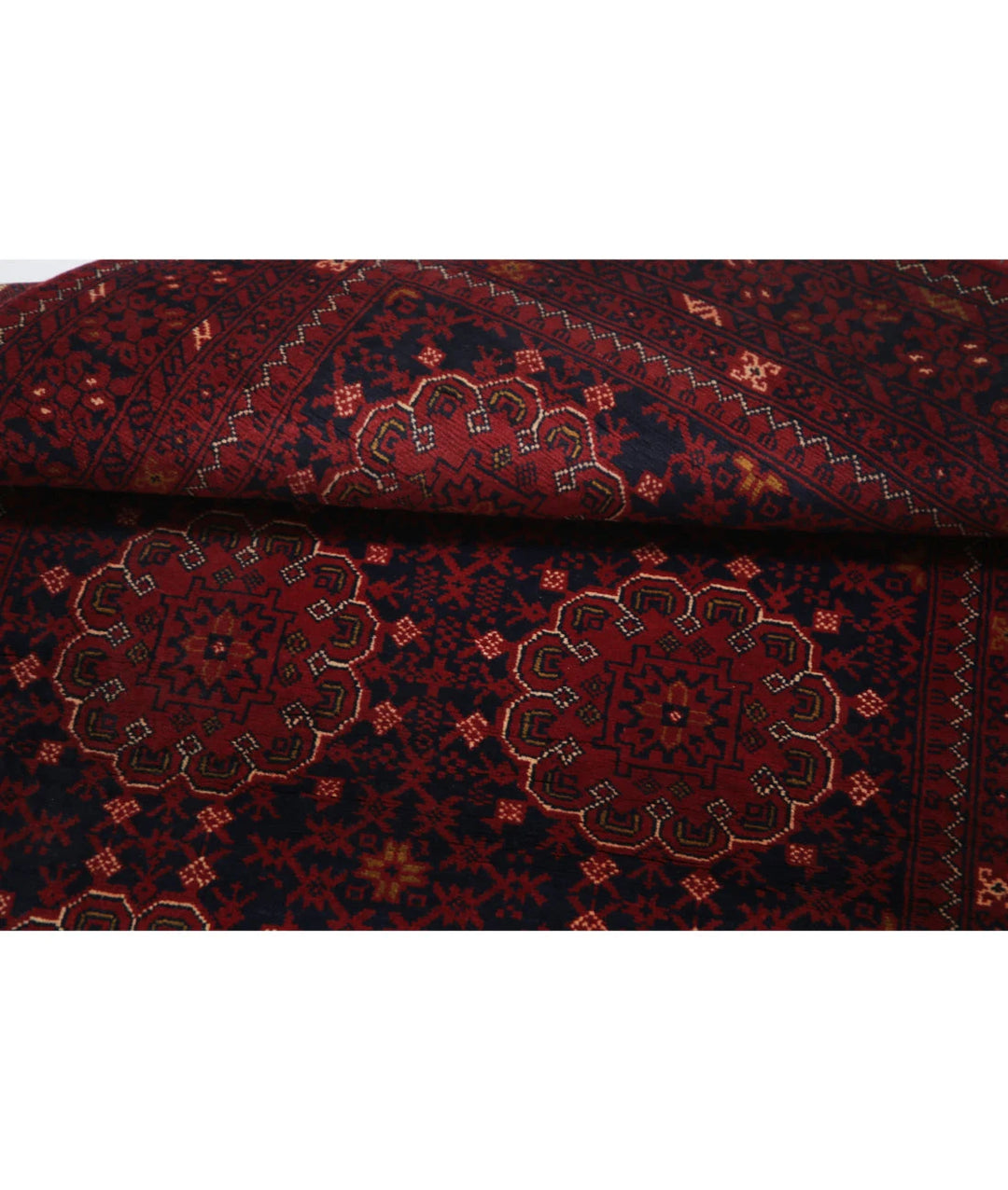 Afghan Khamyab Rug 3' 4" x 6' 2" Hand-Knotted | No. AT73497
