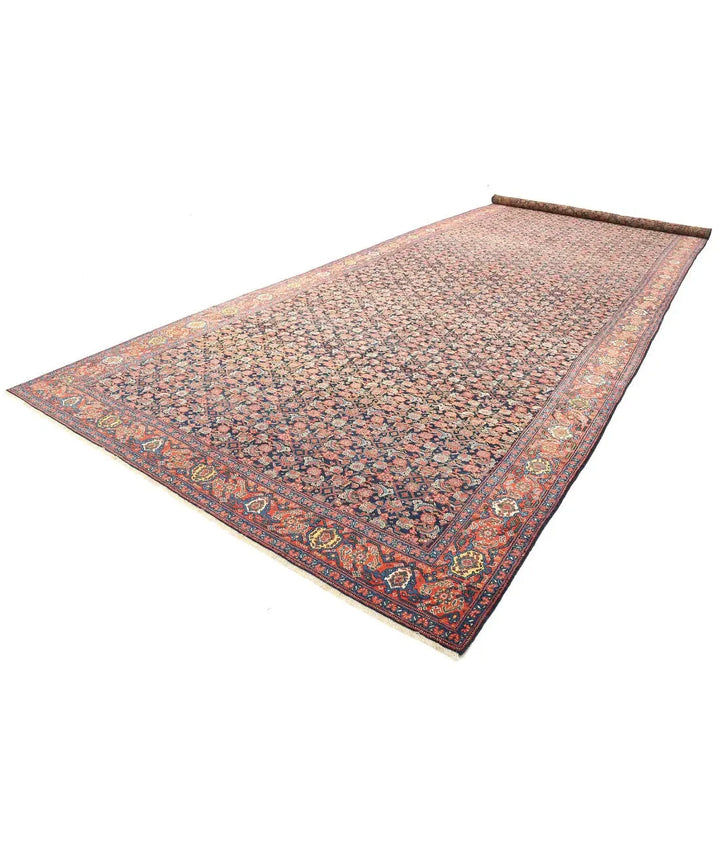 Persian Mahal Rug 8' 10" x 24' 1" Hand-Knotted | No. AT73500