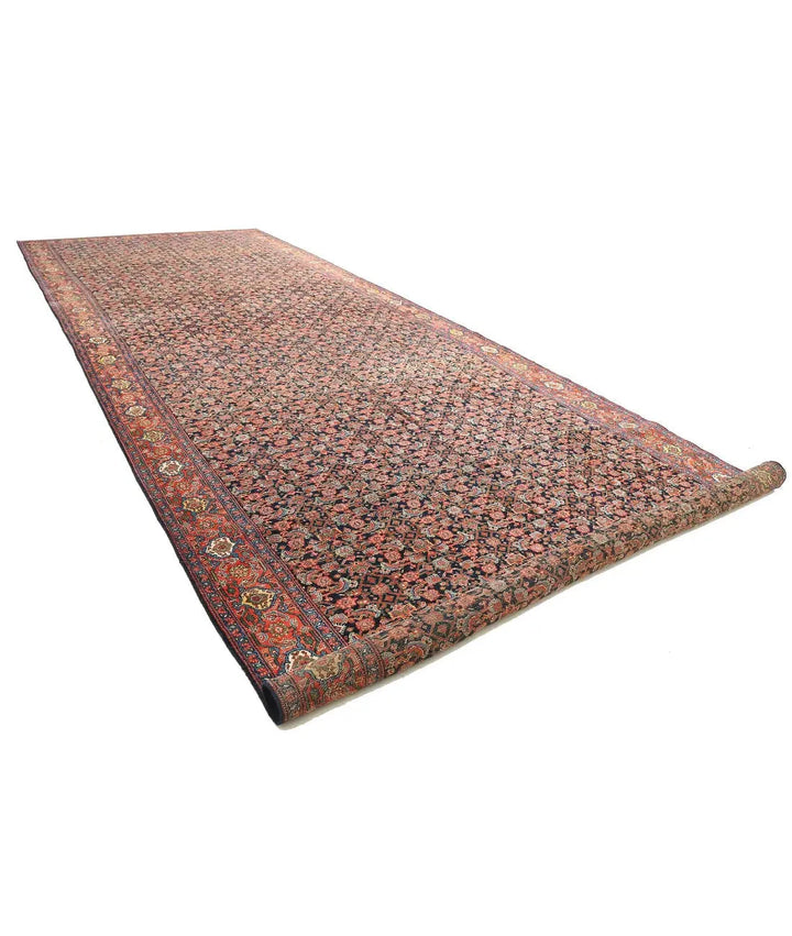 Persian Mahal Rug 8' 10" x 24' 1" Hand-Knotted | No. AT73500