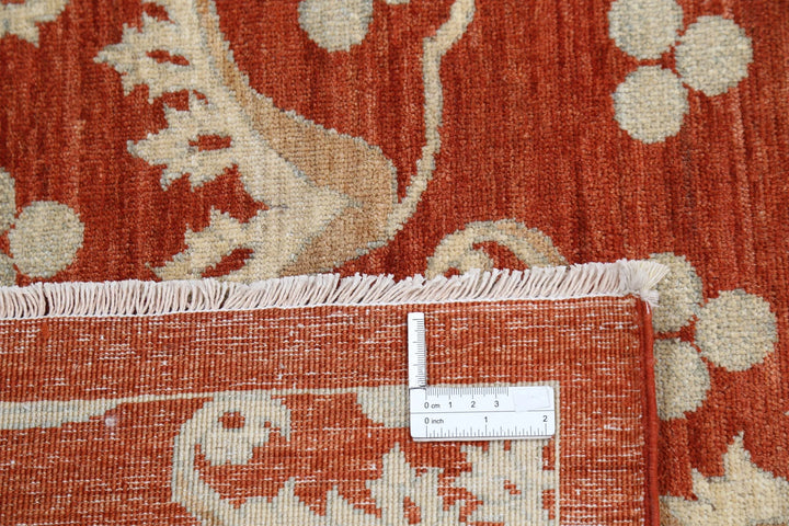 Afghan Oriental Rug 9' 8" x 13' 3" Hand-Knotted | No. AT73545