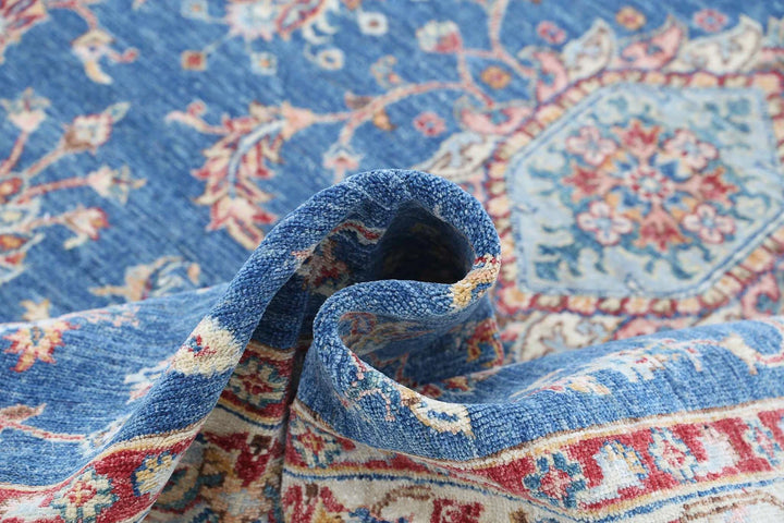Afghan Ziegler Farhan Rug 5' 8" x 7' 11" Hand-Knotted | No. AT73673