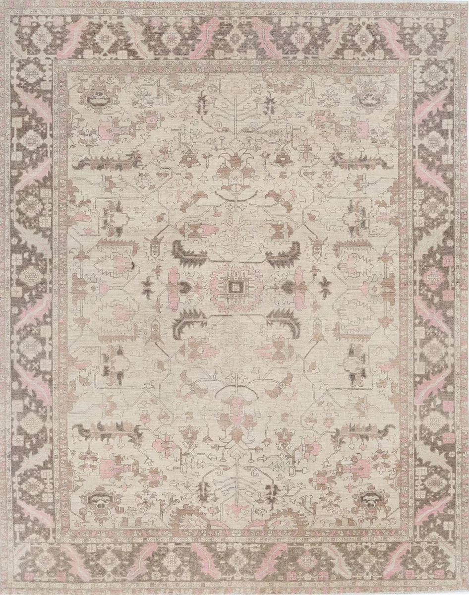 Afghan Serenity Rug 7' 11" x 9' 10" Hand-Knotted | No. AT73801