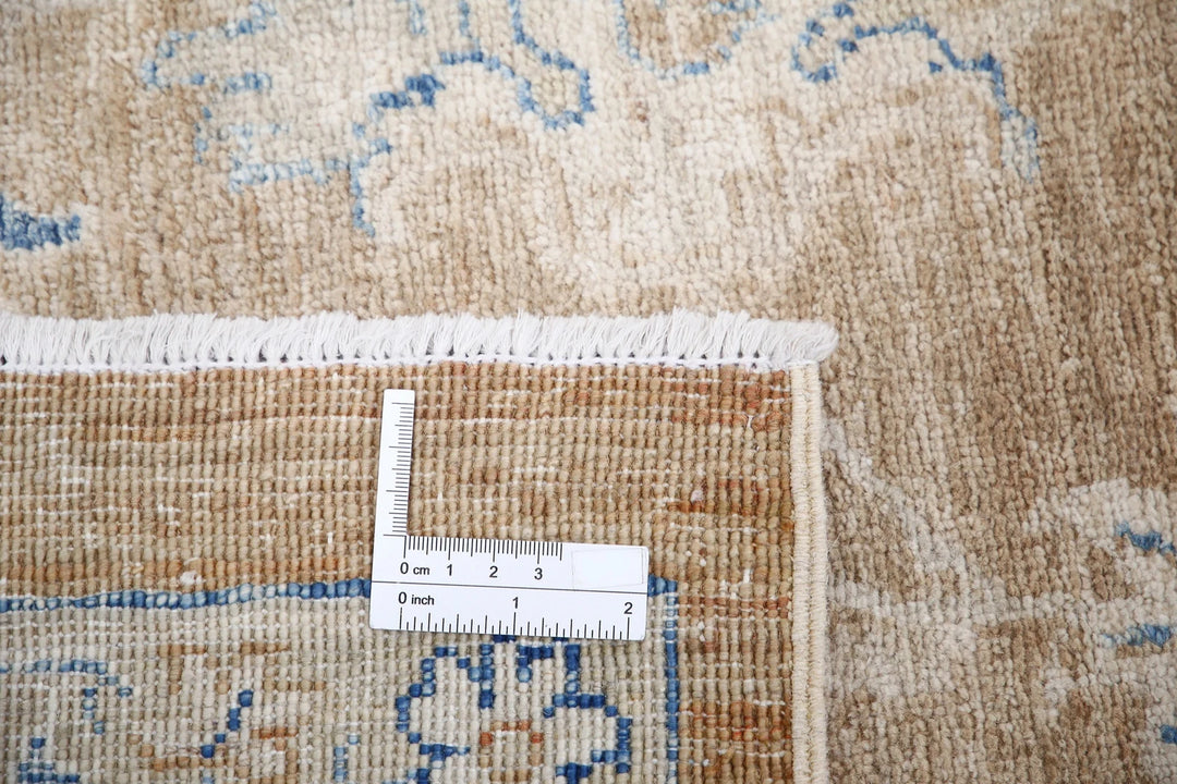 Afghan Serenity Rug 8' 0" x 11' 4" Hand-Knotted | No. AT73809