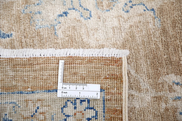 Afghan Serenity Rug 8' 0" x 11' 4" Hand-Knotted | No. AT73809