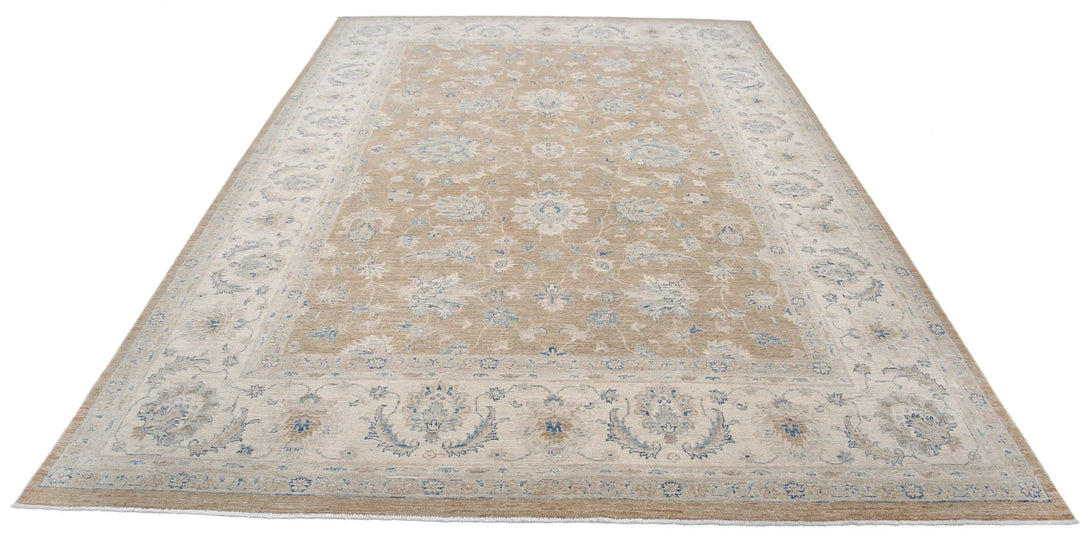 Afghan Serenity Rug 8' 0" x 11' 4" Hand-Knotted | No. AT73809