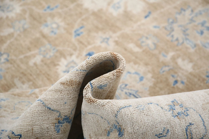 Afghan Serenity Rug 8' 0" x 11' 4" Hand-Knotted | No. AT73809