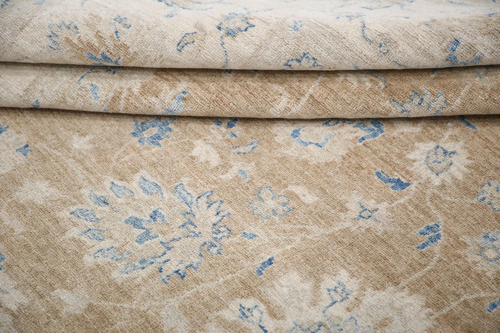 Afghan Serenity Rug 8' 0" x 11' 4" Hand-Knotted | No. AT73809