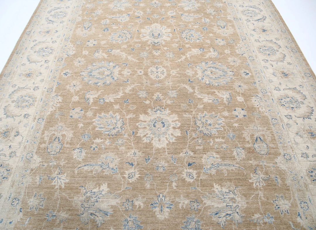 Afghan Serenity Rug 8' 0" x 11' 4" Hand-Knotted | No. AT73809