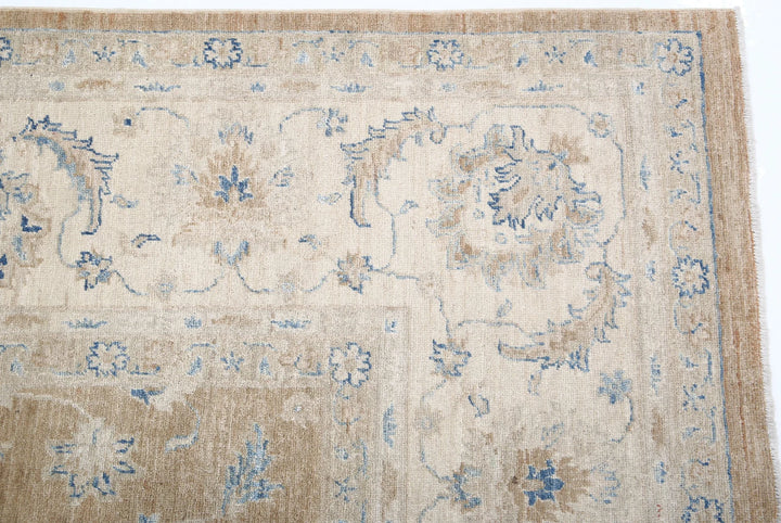 Afghan Serenity Rug 8' 0" x 11' 4" Hand-Knotted | No. AT73809