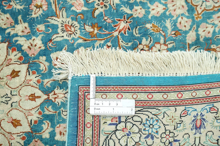 Persian Qum Rug 2' 7" x 3' 10" Hand-Knotted | No. AT73861