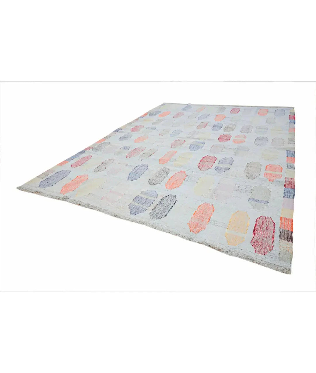 Turkish Kilim Rug 10' 0" x 13' 5" Hand-Knotted | No. AT73931