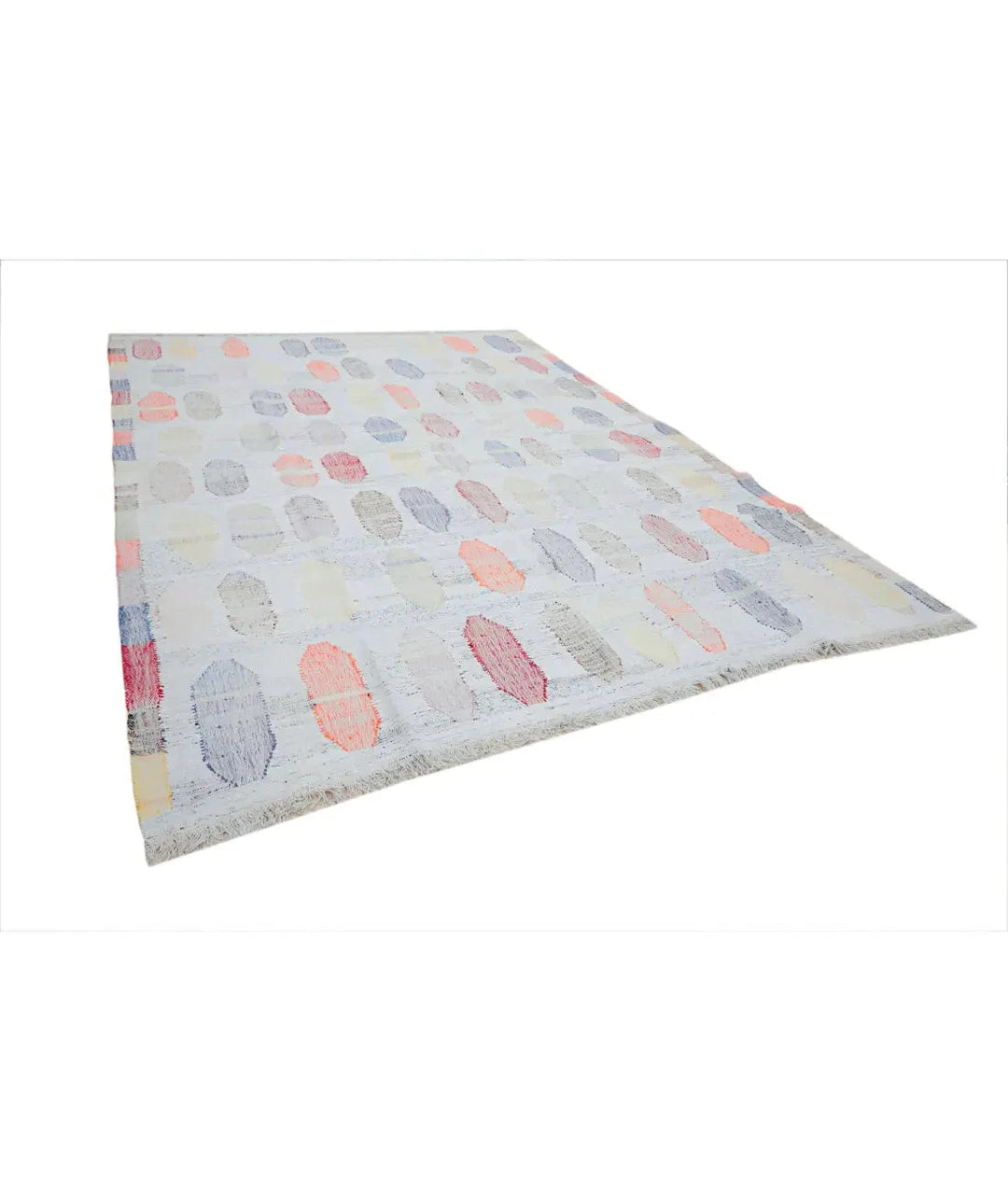 Turkish Kilim Rug 10' 0" x 13' 5" Hand-Knotted | No. AT73931