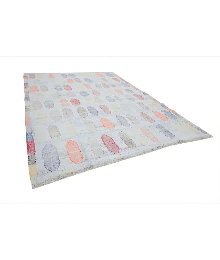 Turkish Kilim Rug 10' 0" x 13' 5" Hand-Knotted | No. AT73931