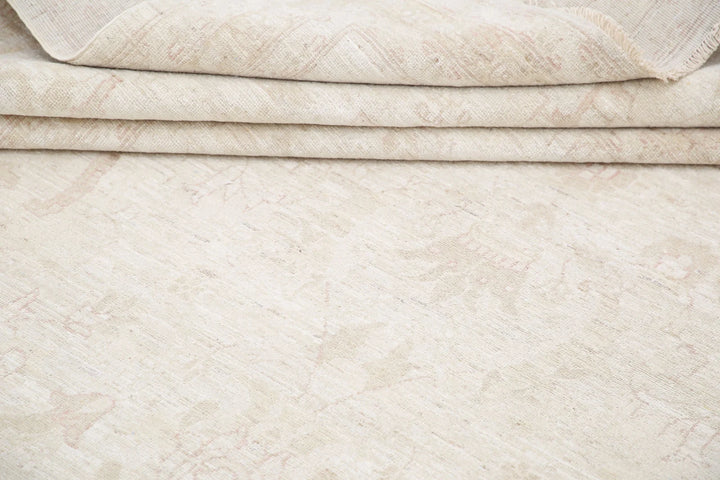 Afghan Serenity Rug 13' 5" x 17' 7" Hand-Knotted | No. AT74180