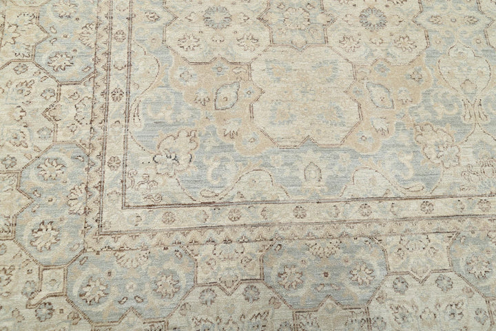 Afghan Serenity Rug 9' 0" x 11' 3" Hand-Knotted | No. AT74246