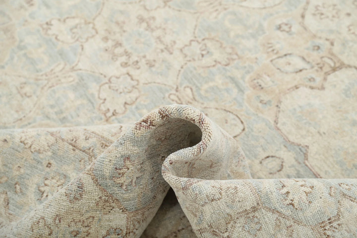 Afghan Serenity Rug 9' 0" x 11' 3" Hand-Knotted | No. AT74246