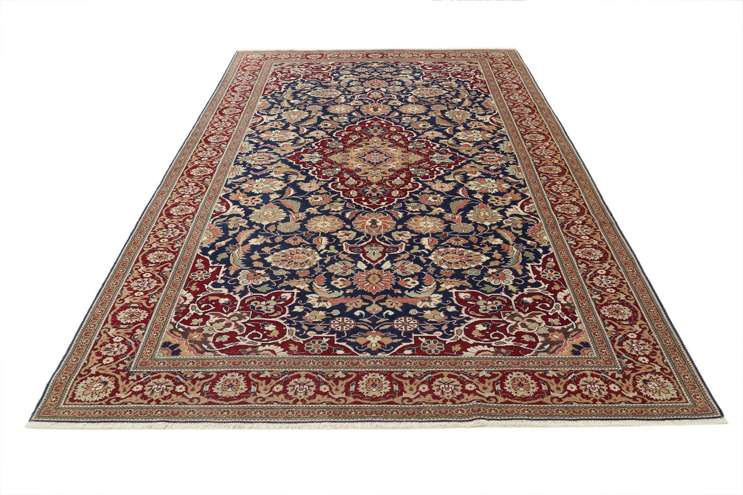 Turkish Vintage Rug 6' 7" x 9' 11" Hand-Knotted | No. AT74344