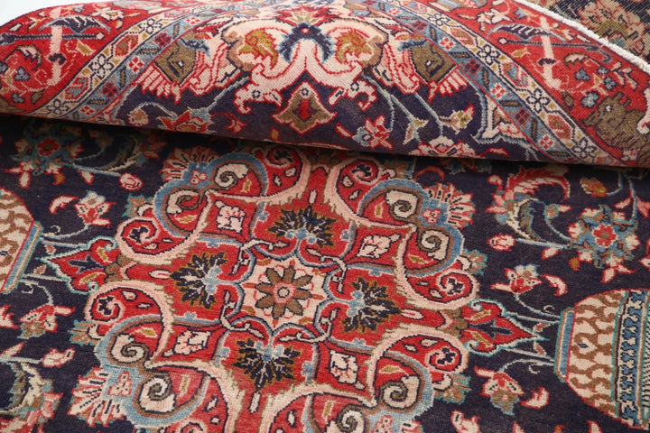 Persian Tabriz Rug 3' 3" x 6' 10" Hand-Knotted | No. AT74656