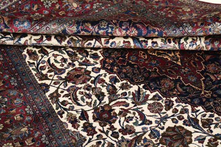 Persian Kashan Rug 4' 3" x 6' 8" Hand-Knotted | No. AT74795