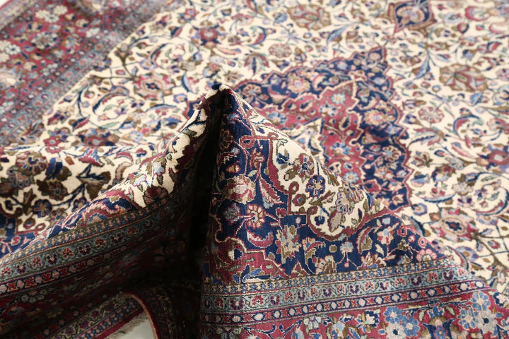 Persian Kashan Rug 4' 3" x 6' 8" Hand-Knotted | No. AT74795