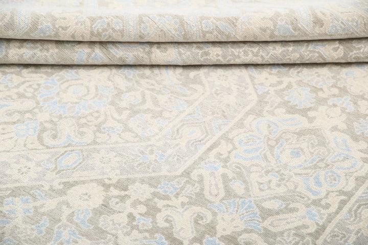 Afghan Tabriz Rug 8' 9" x 11' 10" Hand-Knotted | No. AT74972