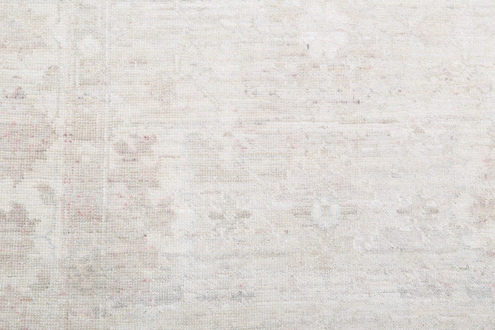 Afghan Tabriz Rug 3' 10" x 10' 6" Hand-Knotted | No. AT75069