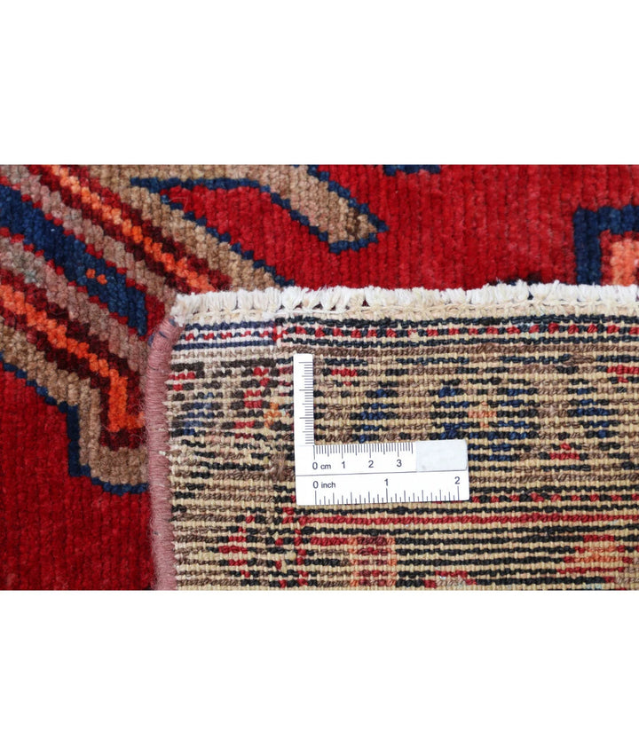 Persian Hamadan Rug 4' 7" x 8' 9" Hand-Knotted | No. AT75166