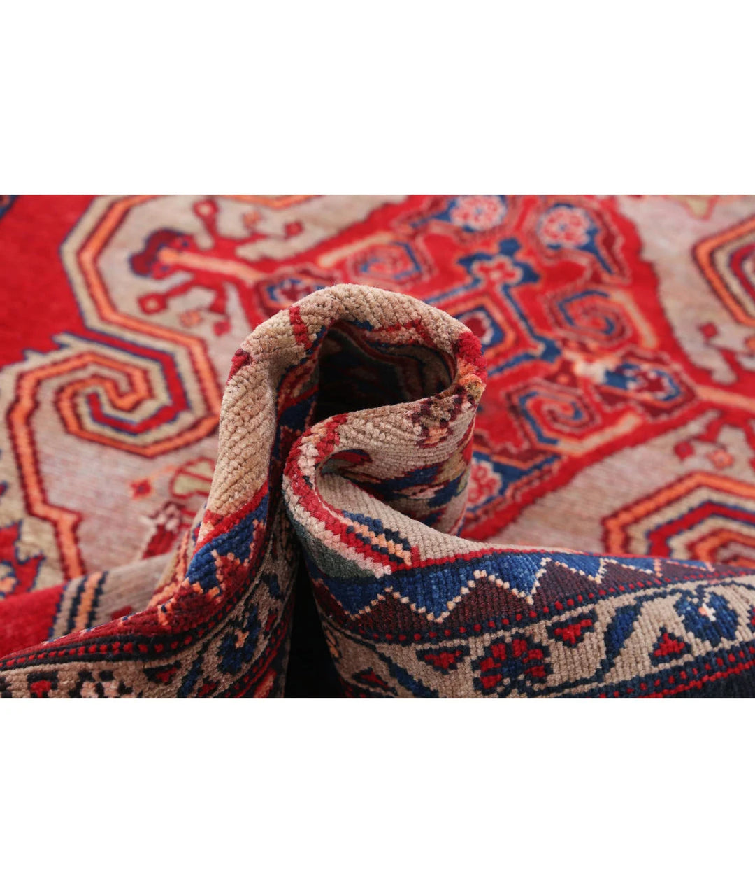 Persian Hamadan Rug 4' 7" x 8' 9" Hand-Knotted | No. AT75166