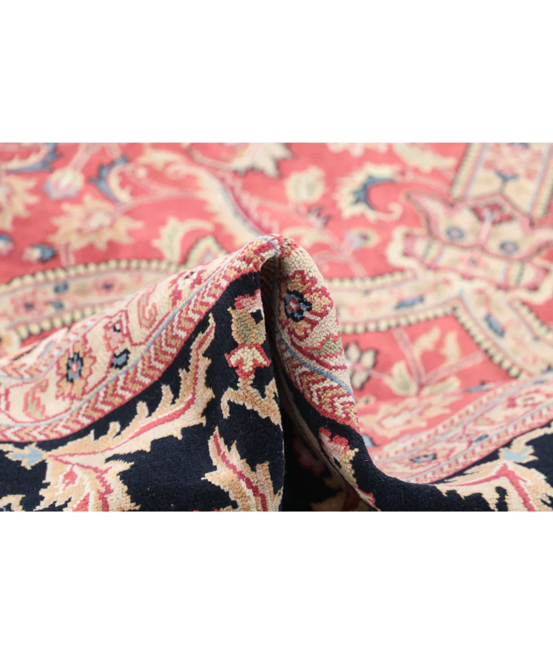 Indian Agra Rug 9' 5" x 12' 5" Hand-Knotted | No. AT75169