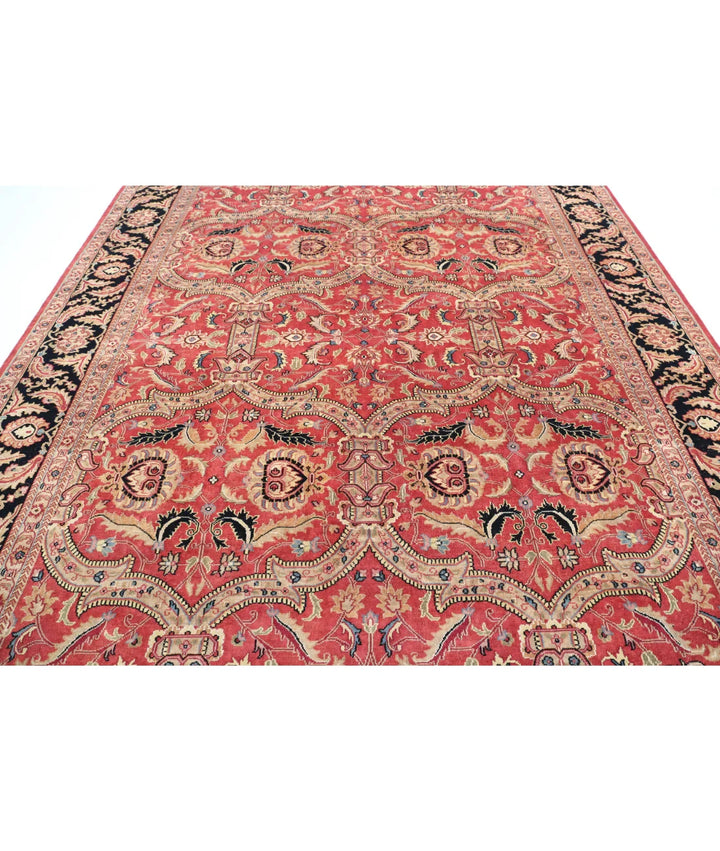 Indian Agra Rug 9' 5" x 12' 5" Hand-Knotted | No. AT75169
