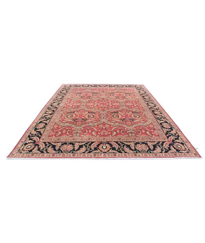 Indian Agra Rug 9' 5" x 12' 5" Hand-Knotted | No. AT75169
