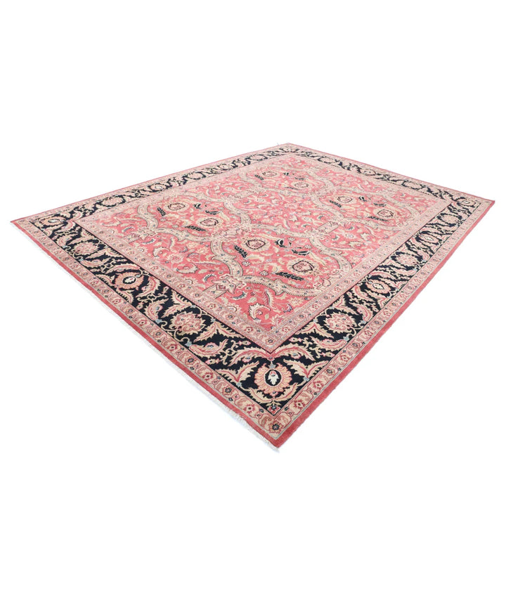 Indian Agra Rug 9' 5" x 12' 5" Hand-Knotted | No. AT75169