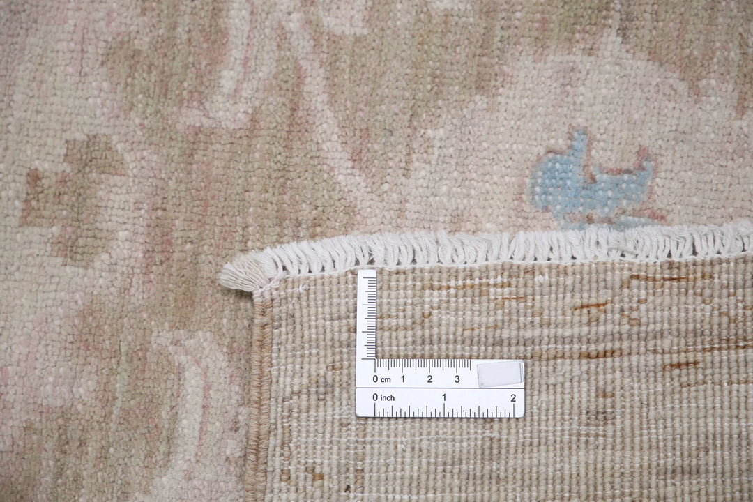 Afghan Serenity Rug 4' 2" x 12' 1" Hand-Knotted | No. AT75252