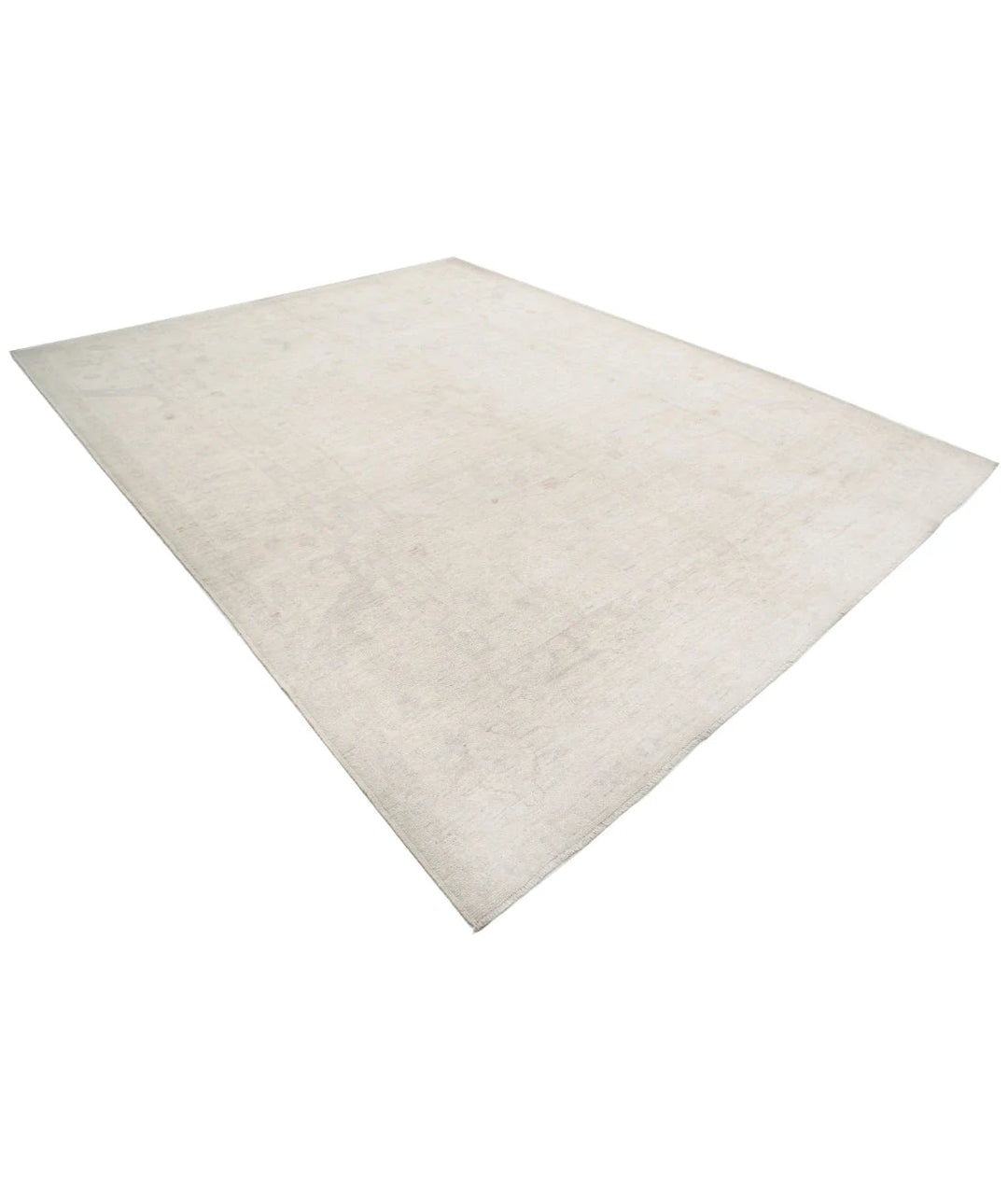 Afghan Oushak Rug 9' 1" x 11' 9" Hand-Knotted | No. AT75335