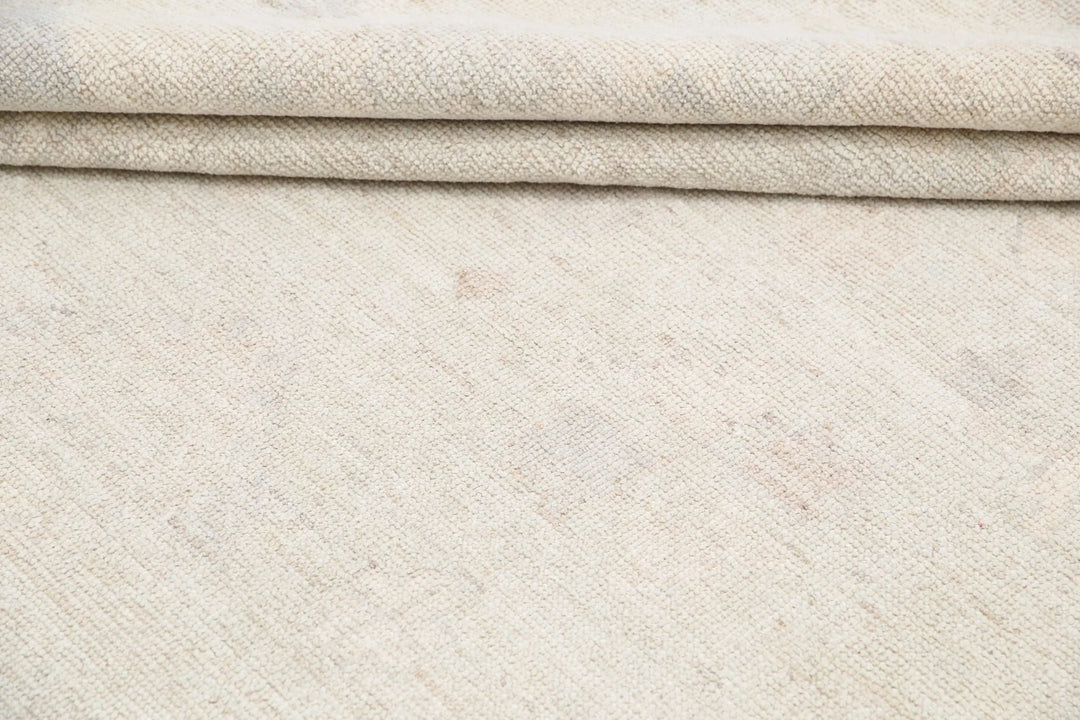 Afghan Oushak Rug 9' 1" x 11' 9" Hand-Knotted | No. AT75335