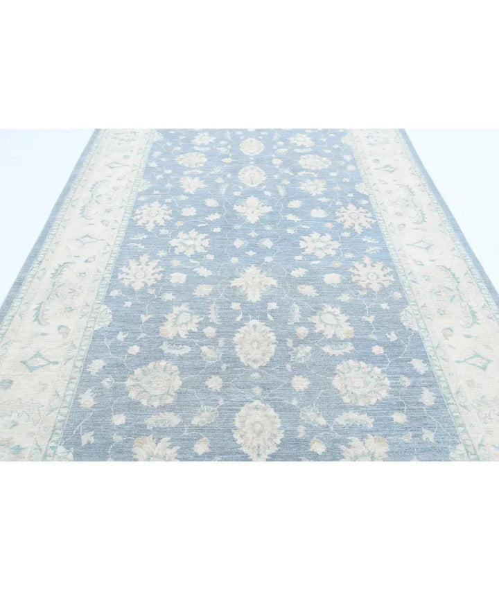 Afghan Serenity Rug 6' 6" x 13' 1" Hand-Knotted | No. AT75461