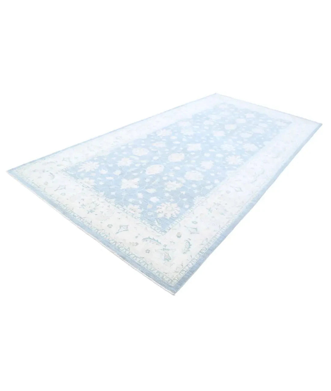 Afghan Serenity Rug 6' 6" x 13' 1" Hand-Knotted | No. AT75461