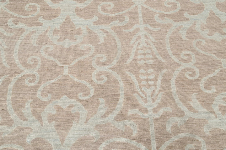 Afghan Oushak Rug 8' 1" x 9' 9" Hand-Knotted | No. AT75560