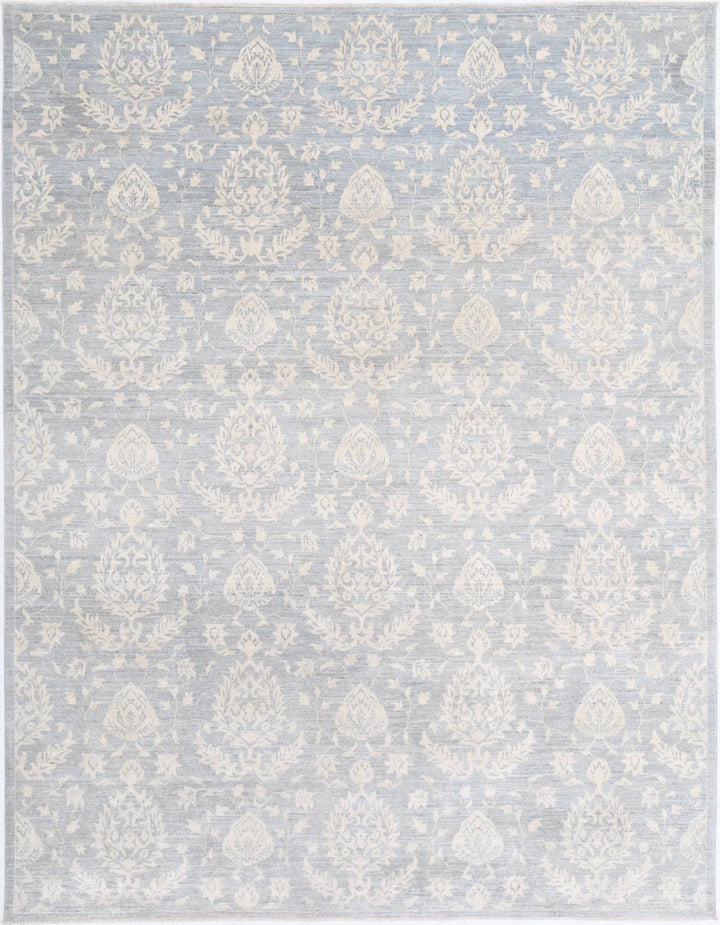 Afghan Oriental Rug 8' 11" x 11' 6" Hand-Knotted | No. AT75562